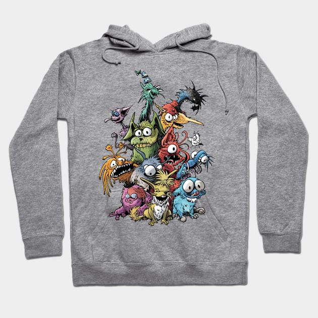 Wacky Weird Pets Hoodie by JunkyDotCom